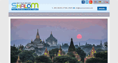 Desktop Screenshot of myanmarshalom.com